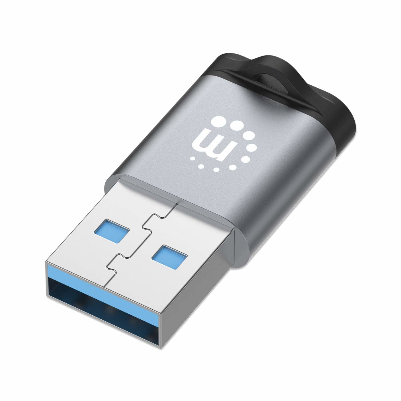 Adaptador USB-A a USB-C MANHATTAN 356305 - Vista 2