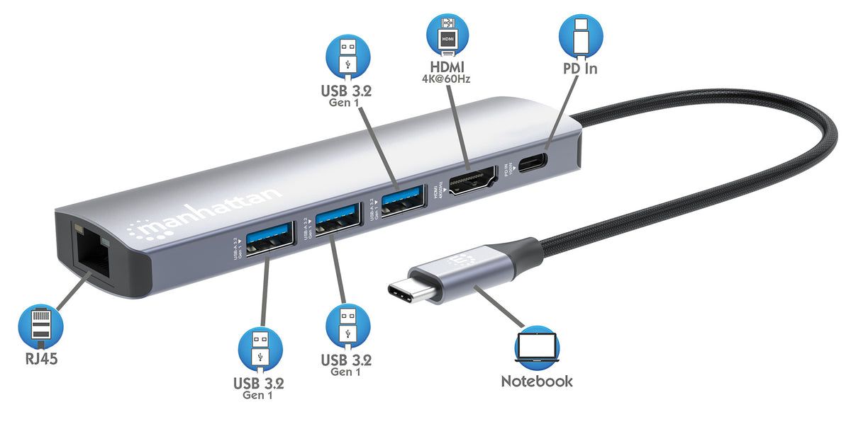 Docking Station MANHATTAN 153959 - Vista 5