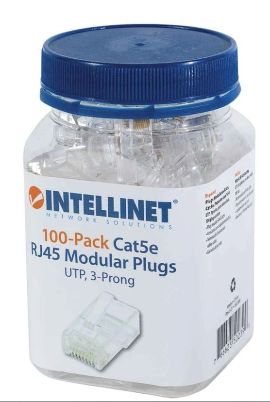 Plugs de Red CAT5E  INTELLINET 502399 - Vista 2