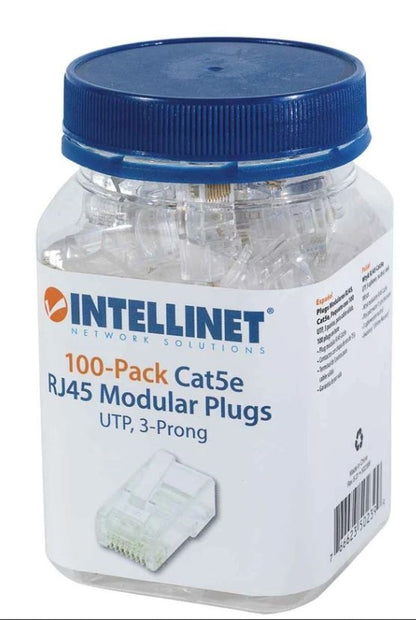 Plugs de Red CAT5E  INTELLINET 502399 - Vista 2