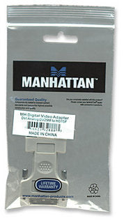 Adaptador DVI a VGA MANHATTAN 328883 - Vista 2