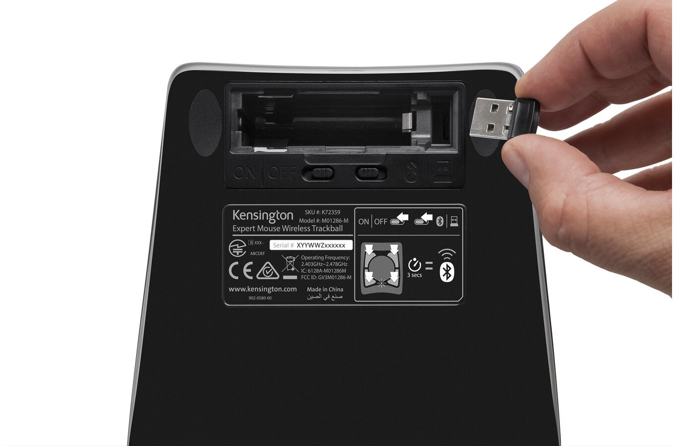 Trackball Inalámbrico  KENSINGTON K72359WW - Vista 8