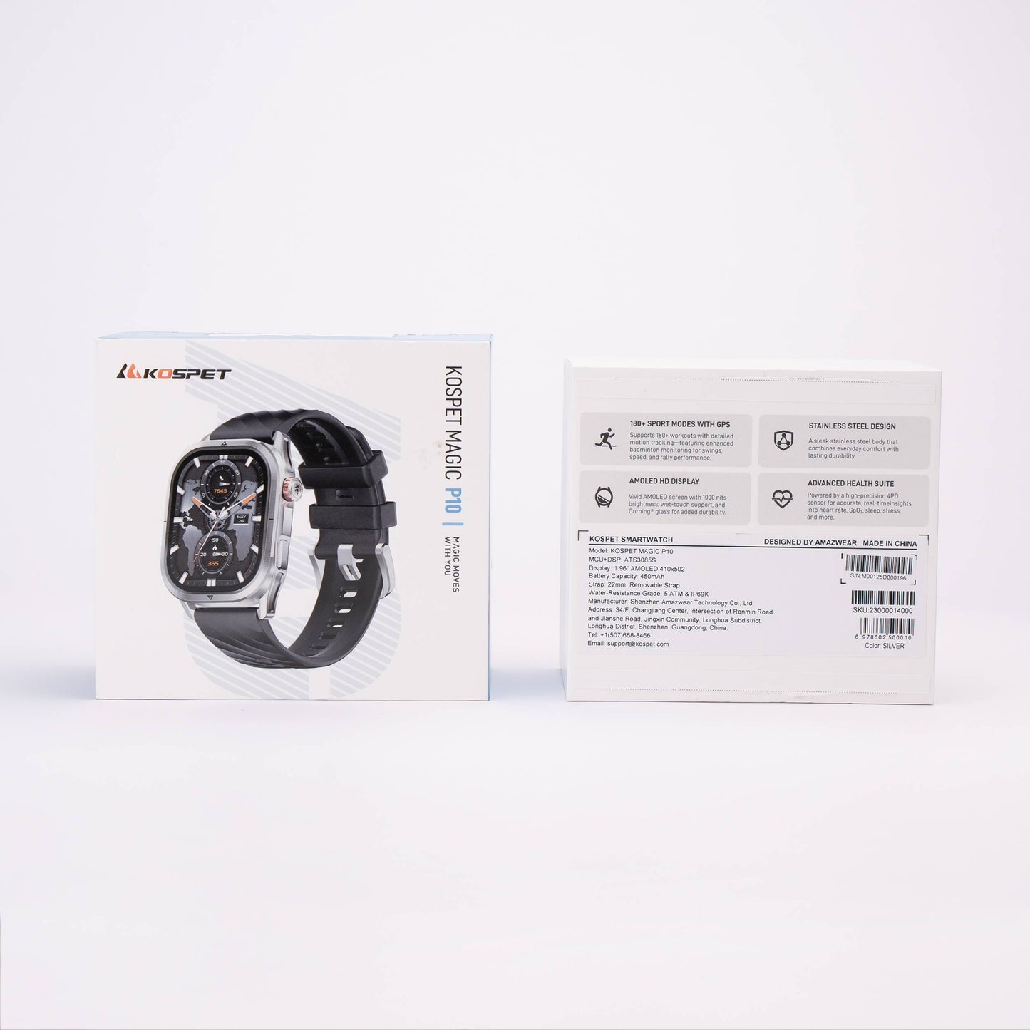 Smartwatch KOSPET KOSPET MAGIC P10 tmko-010 - Vista 4