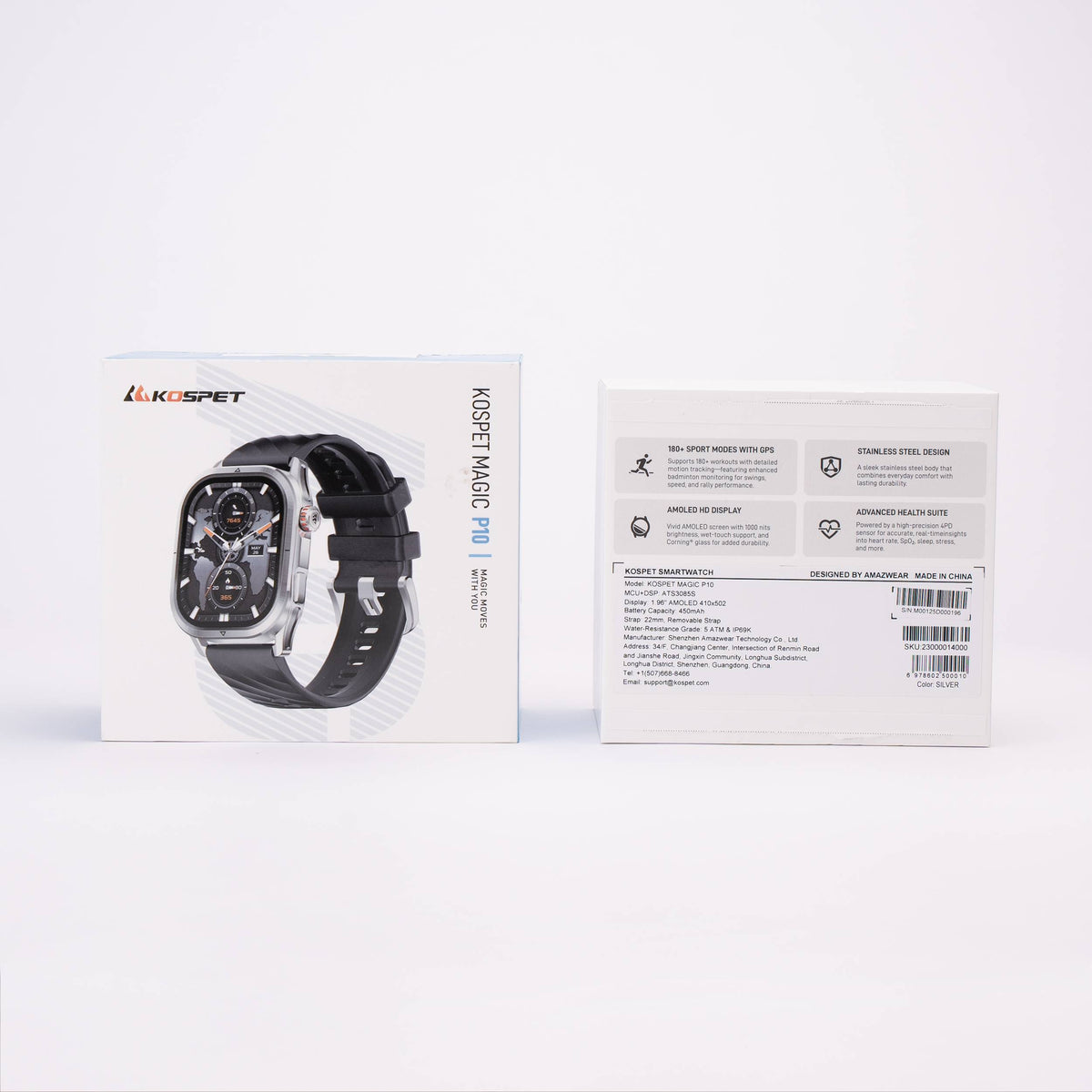 Smartwatch KOSPET KOSPET MAGIC P10 tmko-010 - Vista 4