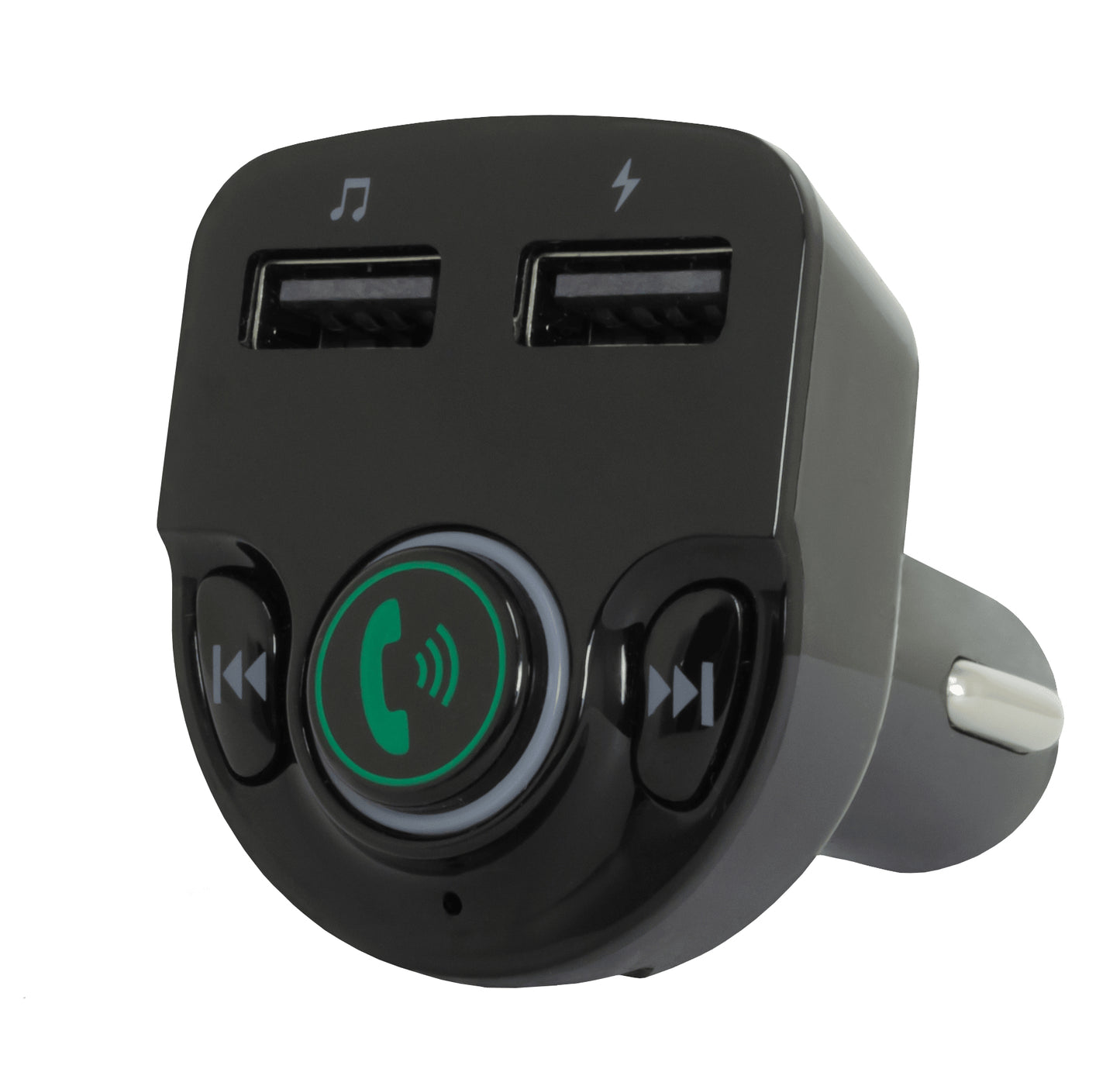 Transmisor BT Doble puerto USB PERFECT CHOICE PC-331148 - Vista 2