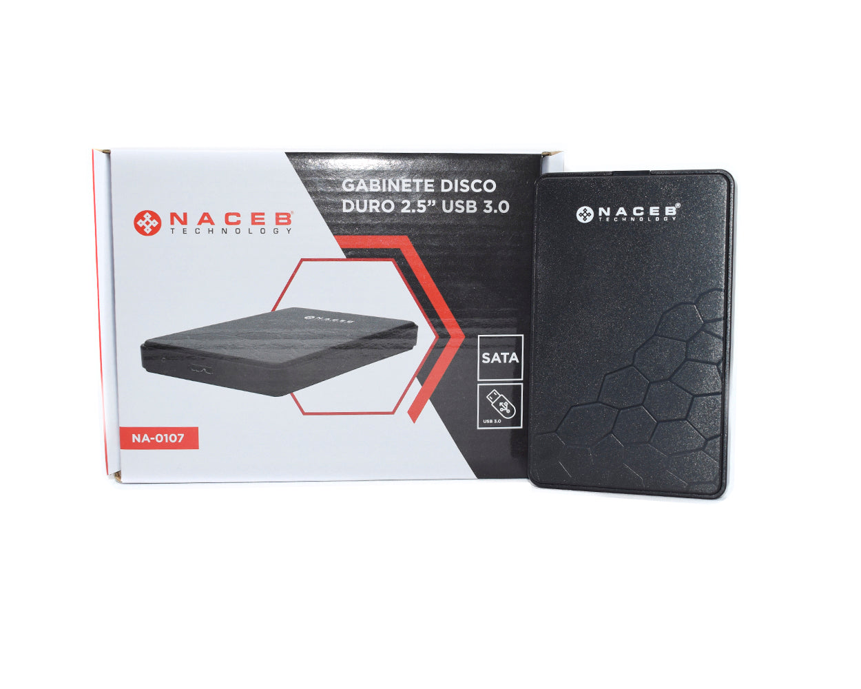 Gabinete Disco Duro Naceb Gaming NA-0107 - Vista 4