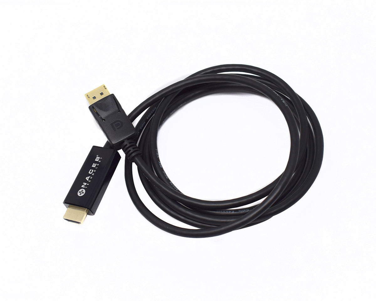 Adaptador HDMI a DisplayPort Naceb Technology NA-0106 - Vista 4