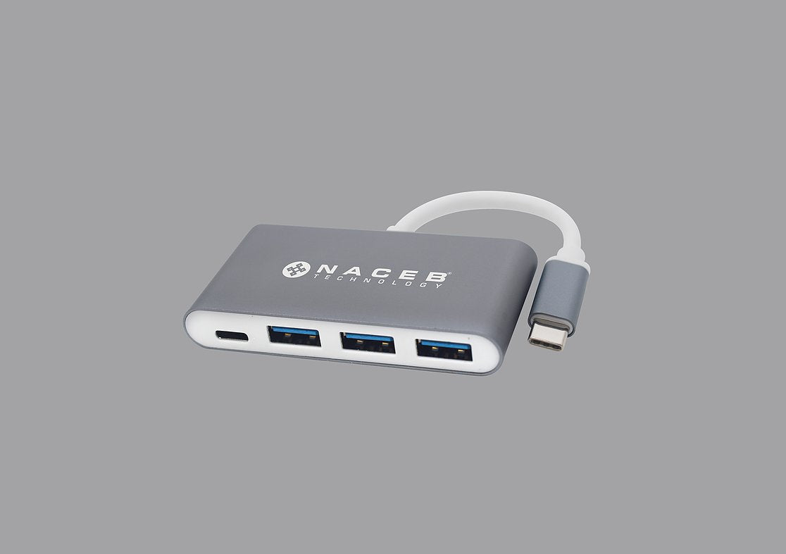 Adaptador Tipo C a USB 3.0 + PD Naceb Technology NA-0112 - Vista 5