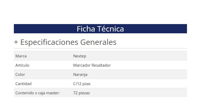Resaltador  Nextep NE-079J - Vista 4