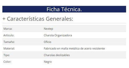 Charola Nextep NE-162 - Vista 2