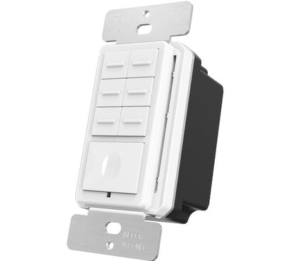 Botonera de 7 Escenas Inteligente ZIGBEE  Orvibo T10S7ZW-1UO - Vista 2