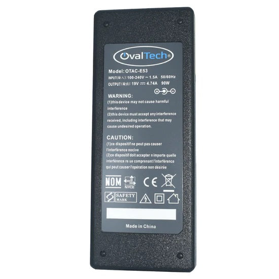 Adaptador para Computadora Portatil  OVALTECH 19V/4.74AH puerto USB para CQ42 - Vista 4