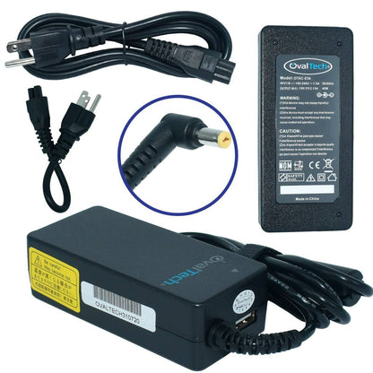 Adaptador para Computadora NETBOOK OVALTECH 19V/2.15AH C/Blister + USB - Vista 2