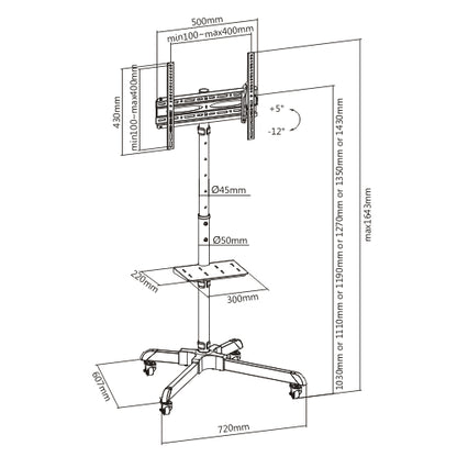 Soporte  OVALTECH OVTV-CA3255 - Vista 5