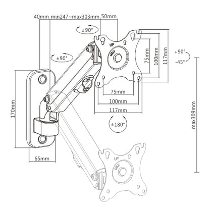 Soporte OVALTECH OVMP-S1727 - Vista 5