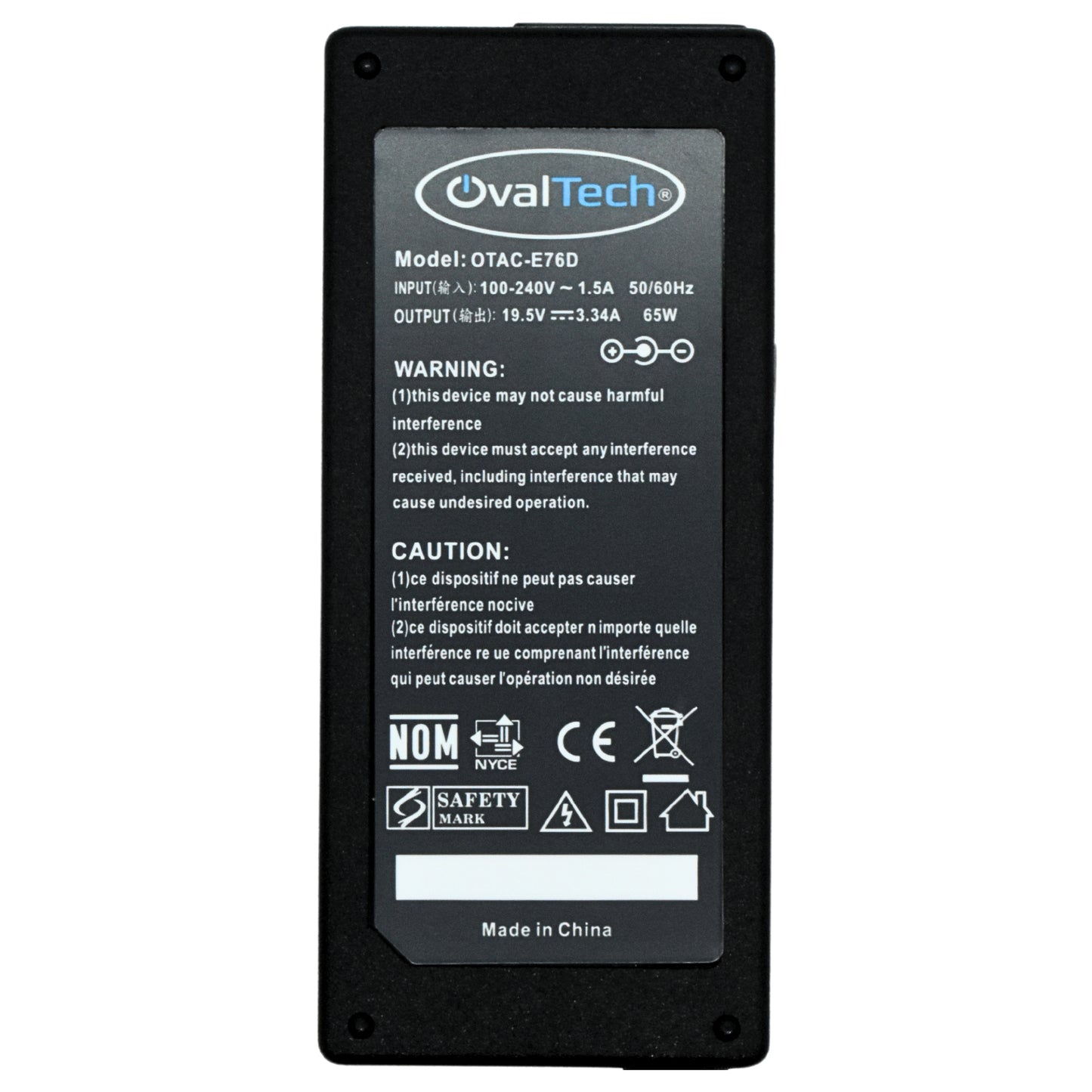 Cargador OVALTECH OTAC-E76D - Vista 2