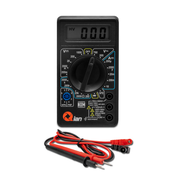Multimetro digital Qian QAD-90011 - Vista 3