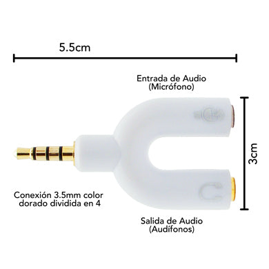 Adaptador Stereo  BROBOTIX - Vista 4