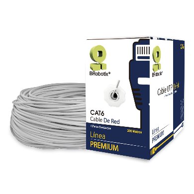 Bobina Cat 6 BROBOTIX 651190 - Vista 2