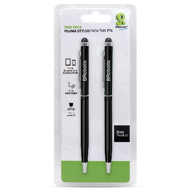 Pluma Stylus Tablet Duopk N  BROBOTIX 6000403 - Vista 3