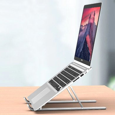 Soporte de Aluminio para Laptop, Multifuncion BROBOTIX 263564 - Vista 5
