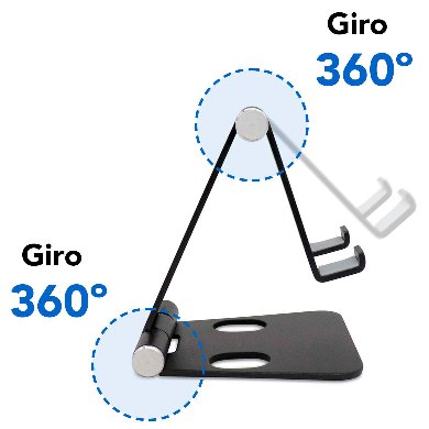 Soporte para celular o tablet BROBOTIX 963807 - Vista 3