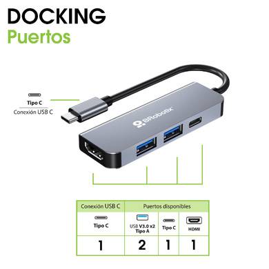 Docking Station  BROBOTIX 6006221 - Vista 3