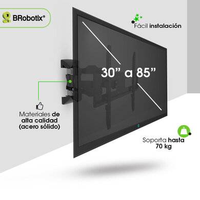 Soporte para TV BROBOTIX 6007808 - Vista 2