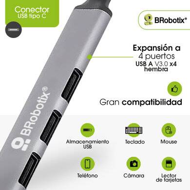 Concentradores Hub BROBOTIX 6008058 - Vista 2