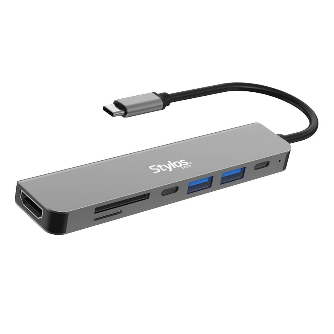 HUB Stylos STCBHUB71G - Vista 2