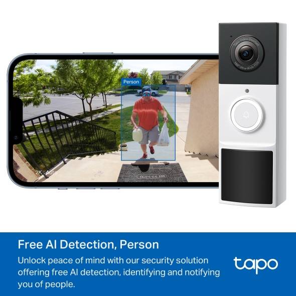 Cámara de Video Vigilancia TP-LINK TAPO D210 - Vista 2