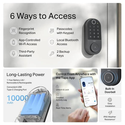 Cerradura  TP-LINK TAPO DL110 - Vista 2