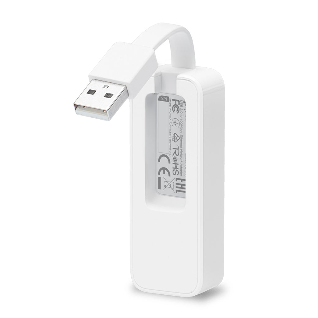 Adaptador USB- Ethernet RJ45 TP-LINK UE200 - Vista 3