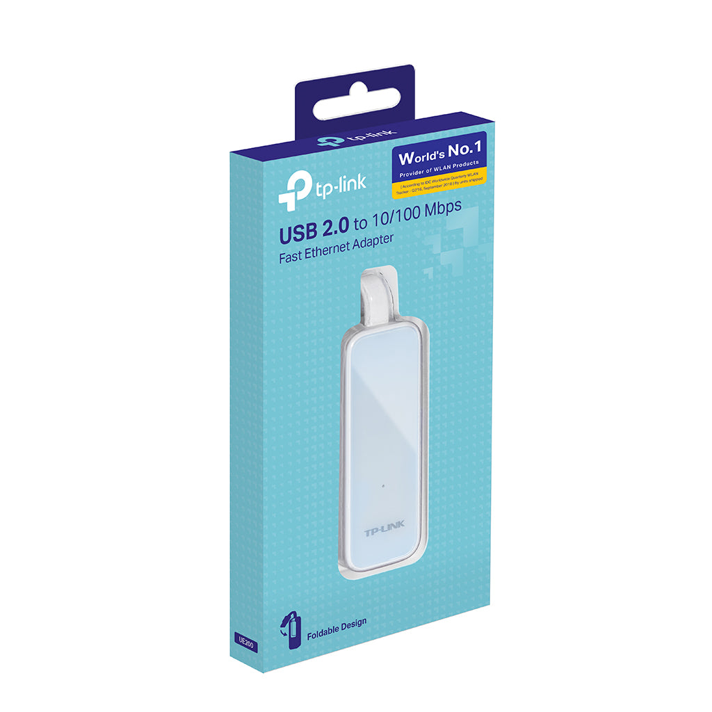 Adaptador USB- Ethernet RJ45 TP-LINK UE200 - Vista 4