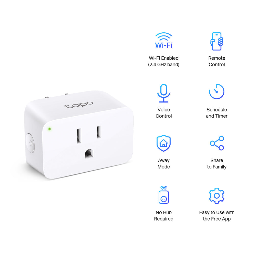 Mini Enchufe TP-LINK TAPO P105(1-PACK) - Vista 2