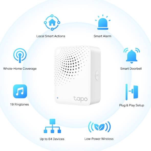 HUB  TP-LINK Tapo H100 - Vista 5
