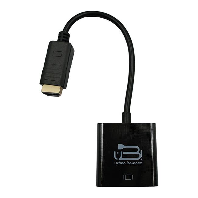 Adaptadores HDMI URBAN BALANCE VGA A HDMI - UB - Vista 2