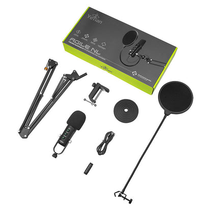 Micrófono Condensador Kit para Streaming Yeyian YSA-UCHQ-01 - Vista 3