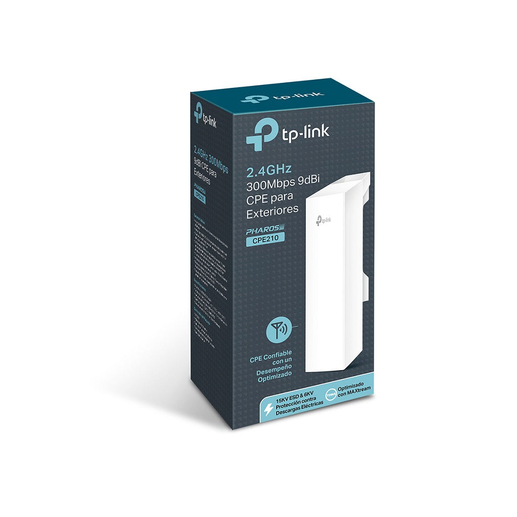 Access Point Exterior  TP-LINK CPE210 - Vista 6