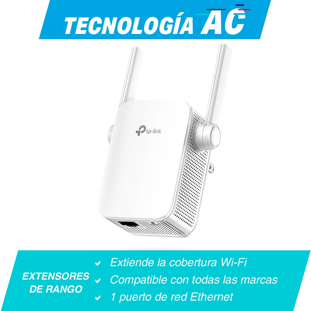 Expansor de Rango Dual Band TP-LINK RE305 - Vista 4