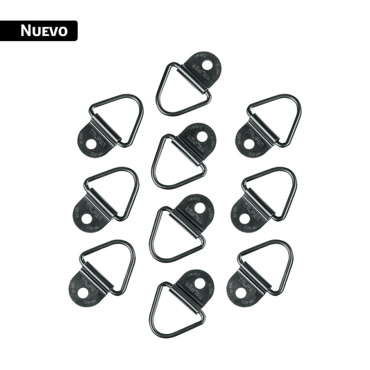 Blister con 10 anclajes para redes de carga de 3.5 ton.