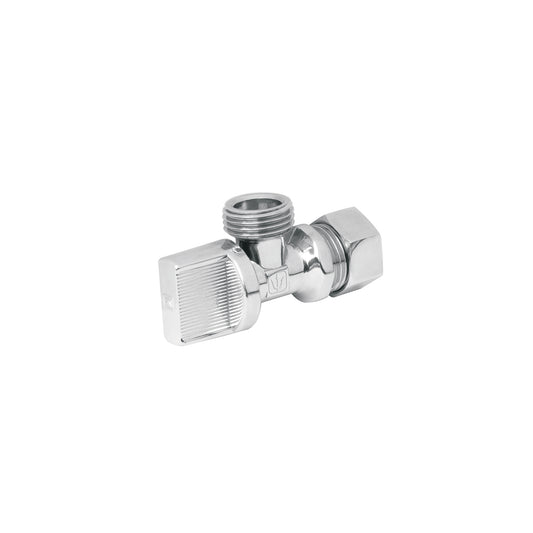 Llave angular de 1/2', 1/4 de vuelta, barrilito, FOSET