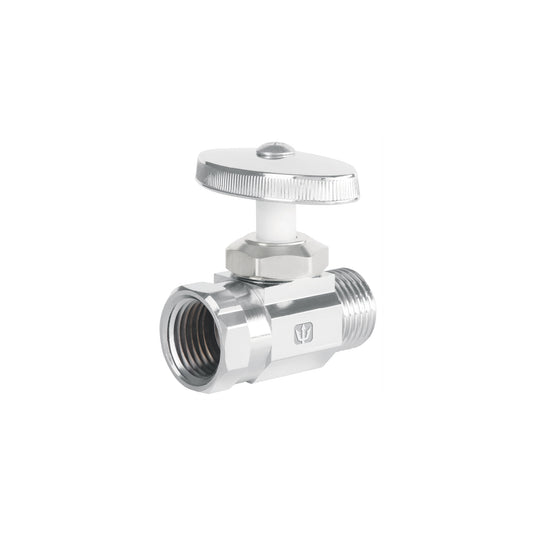 Llave angular de 1/2' recta de compresión, FOSET
