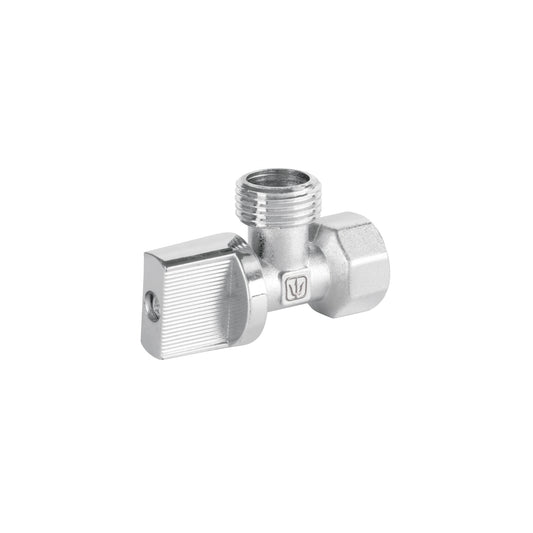 Llave angular de 1/2', 1/4 de vuelta, FOSET BASIC