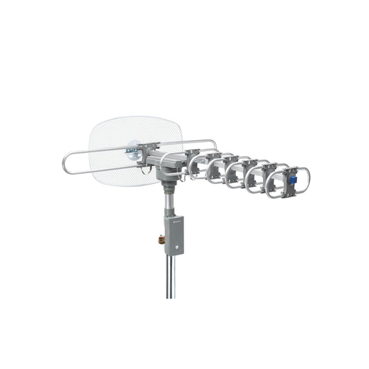 Antena aérea para TV HD, giratoria 360° con control y cable