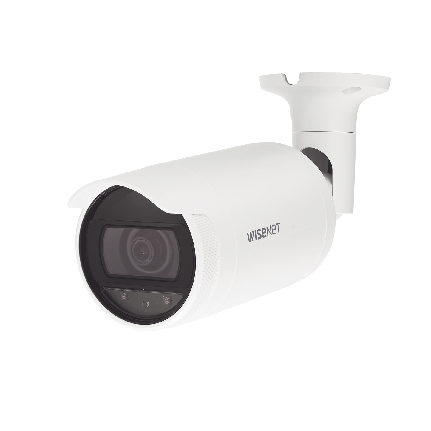 Cámara IP Tipo Bala 4 Megapíxel / Lente 3mm / IR 20M / WDR 120db / IP66 / H.265 & WiseStream / modo pasillo / POE 802.3af