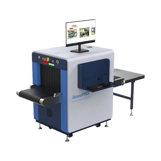 Sistema de Inspecci�n por Rayos X AP5030H / T�nel 50x30 cm / Detecci�n de Explosivos y Materiales Org�nicos / Monitor LCD 21.5" / Zoom 32x / Memoria 100,000 Im�genes / Puesta en Marcha y Capacitaci�n Incluidas