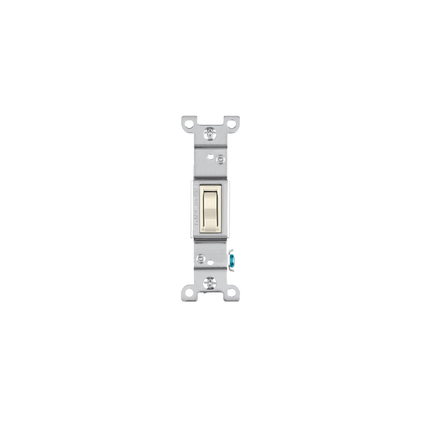 Interruptor vertical de palanca, Standard, marfil, Volteck