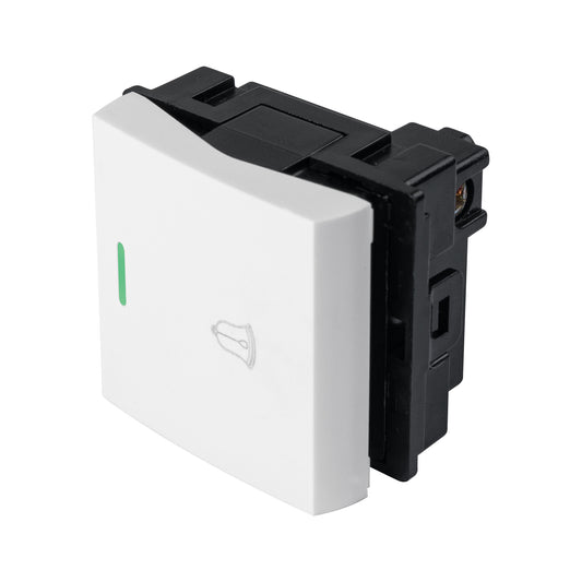 Interruptor para timbre, 1.5 módulos, línea Toledo, Basic