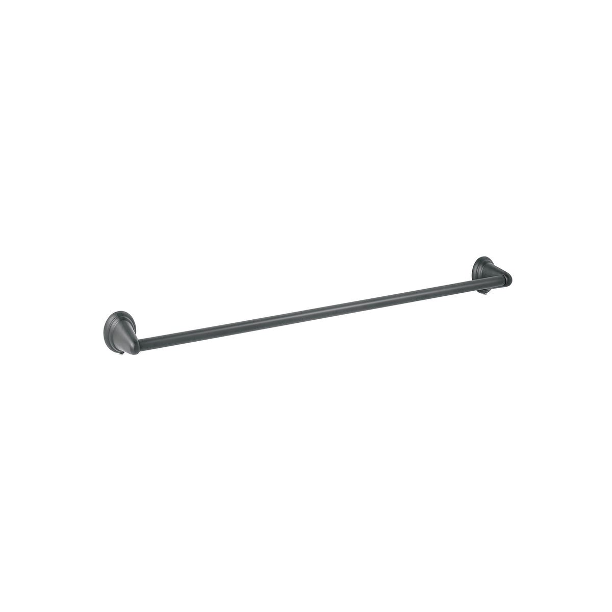 Toallero de barra metálico acabado negro, Foset Aqua